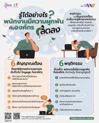 รู้ได้อย่างไร ?   พนักงานมีความผูกพันกับองค์กรลดลง